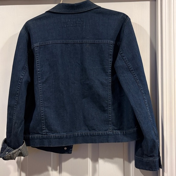 Fresh Produce Dark Blue Denim Jacket size M like new - Picture 5 of 6